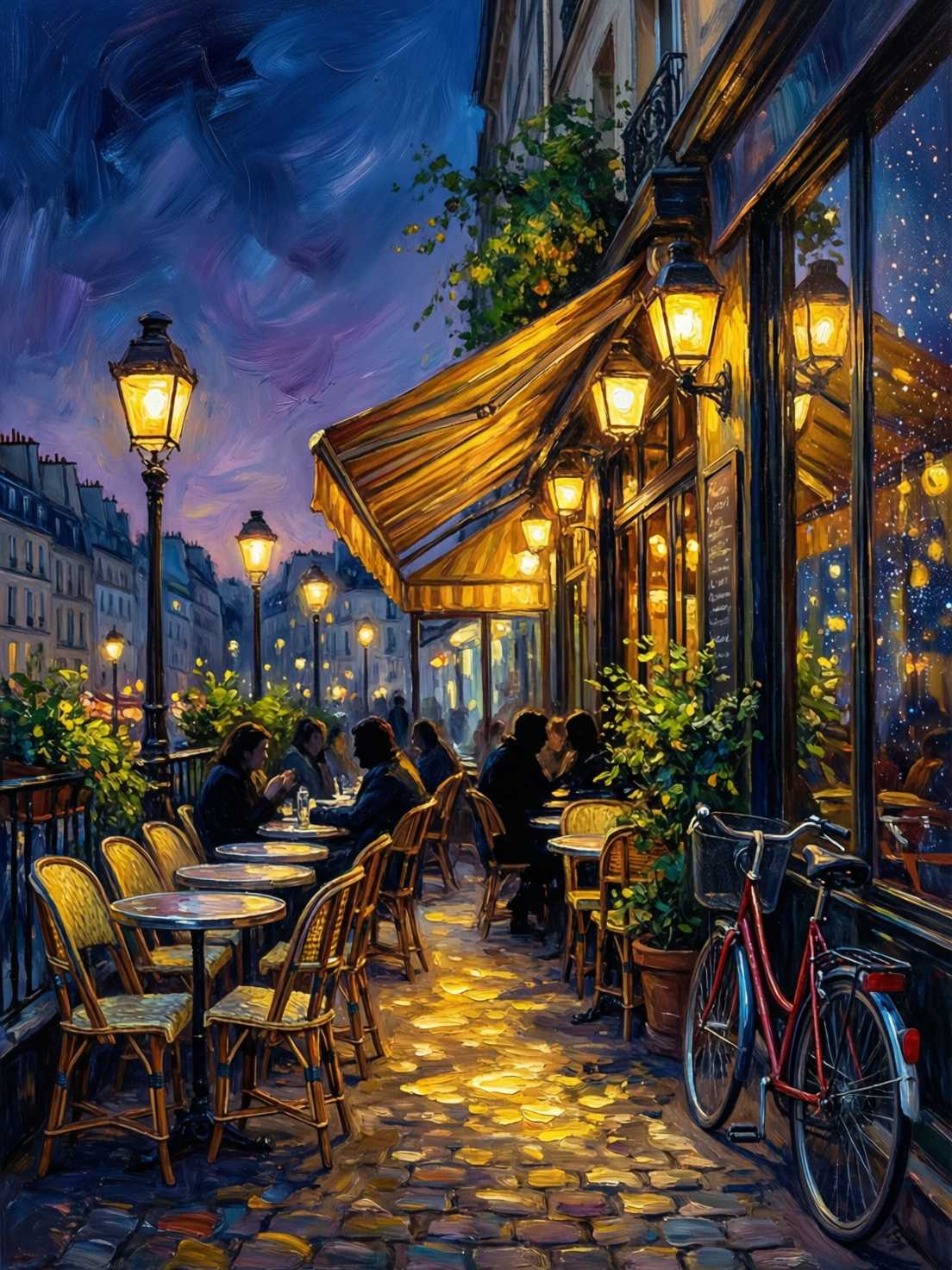 Parisian café